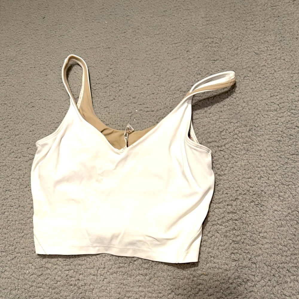 lululemon athletica White Tank Top